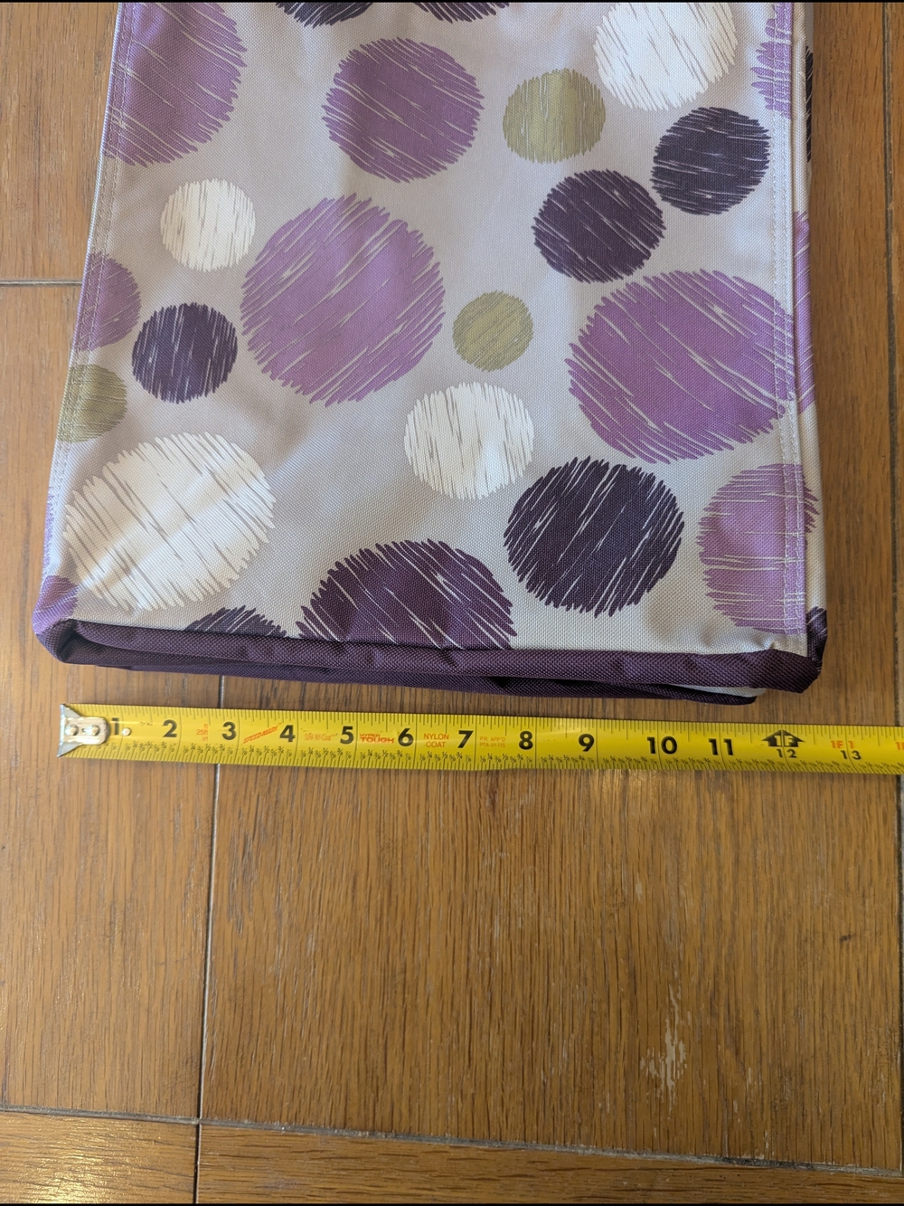 Thirty-One Plum Dot Tote Bag - Picture 8 of 10
